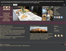 Tablet Screenshot of myrescassino.it